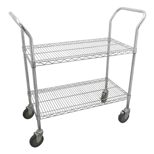 [44186] Carro utilitario de alambre 2 niveles 36" x 24" Urrea