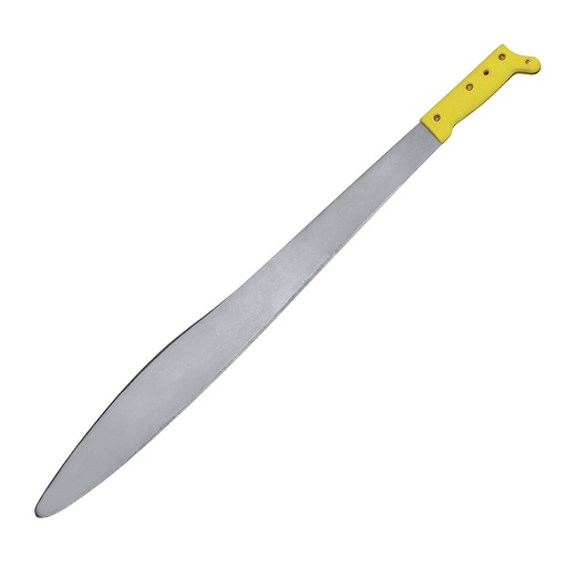 [130502] Machete laminado con mango amarillo acapulqueño 27" Surtek