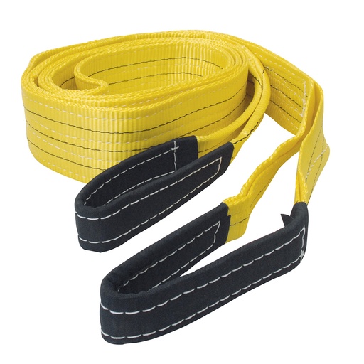 [ESC38] Eslinga de poliéster plana tipo ojo-ojo 3" x 8 m Surtek
