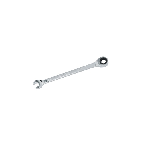 [100578] Llave combinada pulido espejo de matraca métrica, 12 puntas, 8mm Surtek