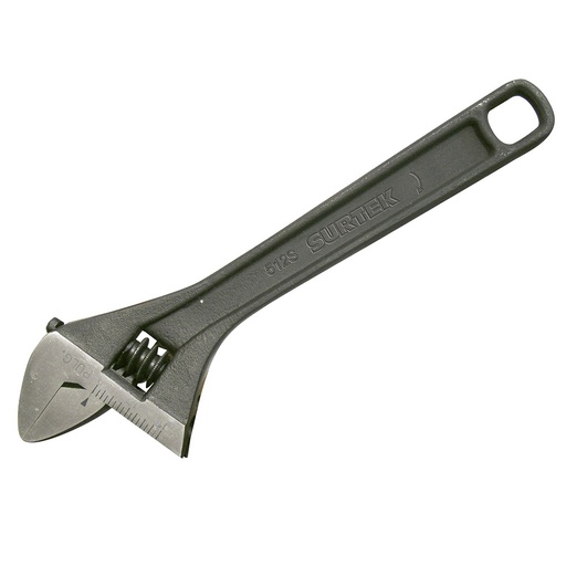 [512S] Llave ajustable pavonada 12" Surtek