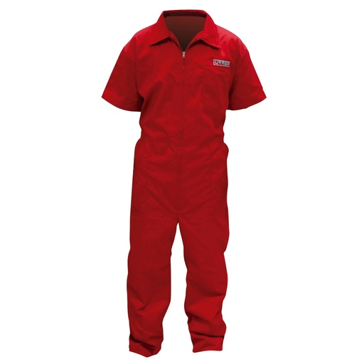 [OVE200L] Overol color rojo talla G Urrea