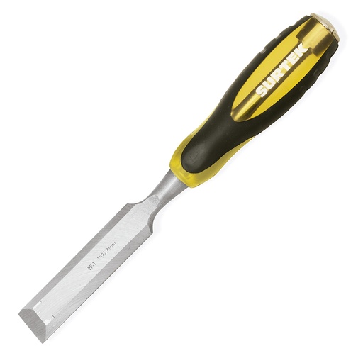 [FF-1] Formón para madera con mango bimaterial 1" Surtek