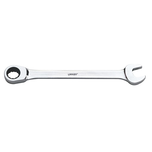 [1219MCM] Llave combinada pulido espejo de matraca métrica, 12 puntas, 19 mm Urrea