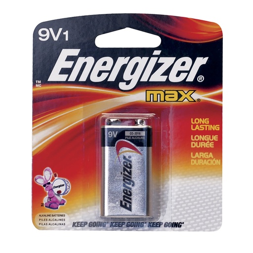 [522BP-1] Pila alcalina Energizer® "9V" Surtek