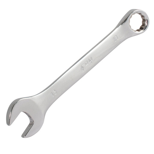 [140813] Llave combinada pulido espejo métrica, 12 puntas, 13 mm Foy
