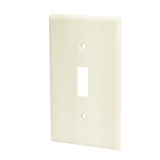 [136602] Placa apagador vertical plástica, línea estándar, color marfil Surtek