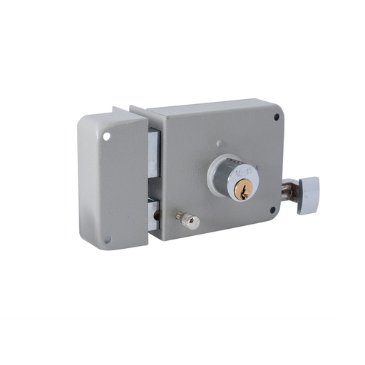 [19CS] Cerradura de sobreponer función instala fácil, izquierda, llave estándar, en caja Lock
