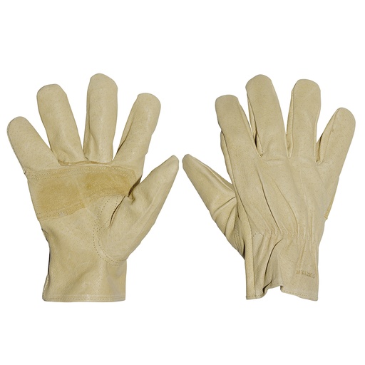 [137383] Guantes de piel de borrego reforzados unitalla Surtek