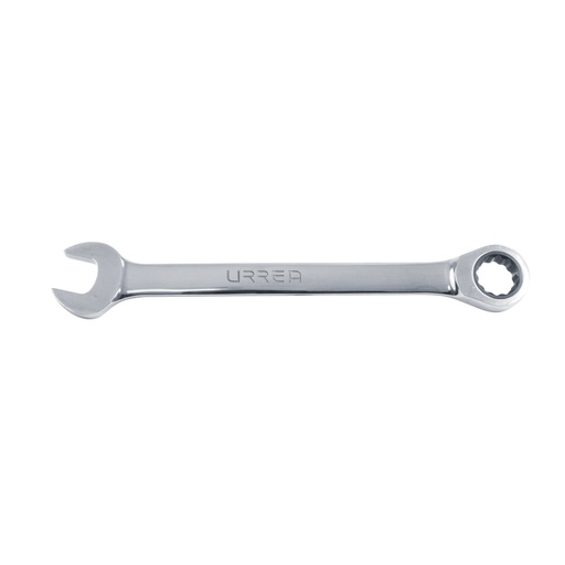 [1206MCM] Llave combinada pulido espejo de matraca métrica, 12 puntas, 6 mm Urrea