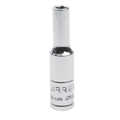 [4705LM] Dado largo cuadro de 1/4", 6 puntas, métrico, 5 mm Urrea