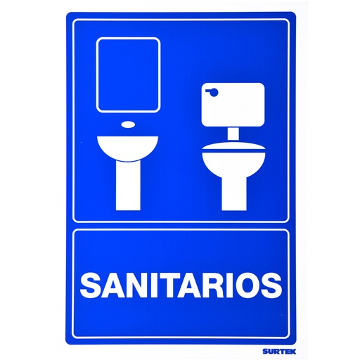 [SES24] Señal "Sanitarios" Surtek