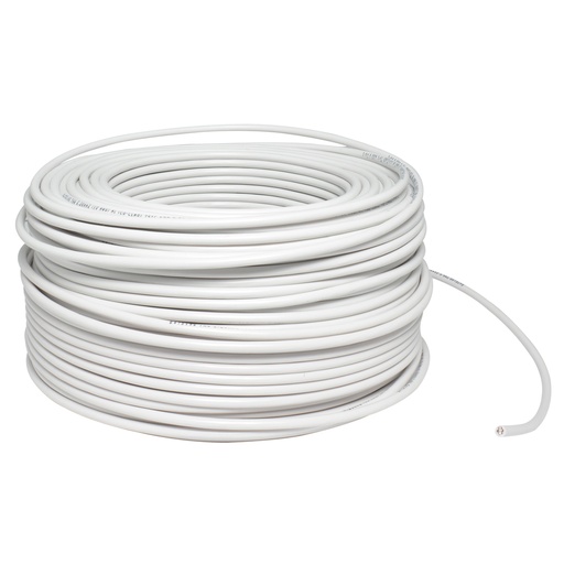 [136942] Cable eléctrico THW calibre 8, 100 m color blanco Surtek