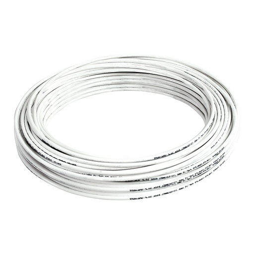[136917] Cable eléctrico THW calibre 10, 100 m color blanco Surtek
