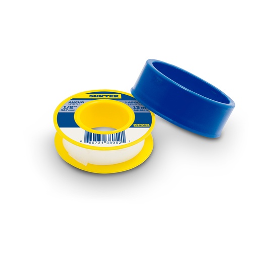 [138052] Cinta sella roscas 13 mm x 13 m Surtek