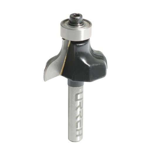 [BR1423] Broca para router de acero pecho de paloma con balero 1-1/8" zanco de 1/4" Urrea