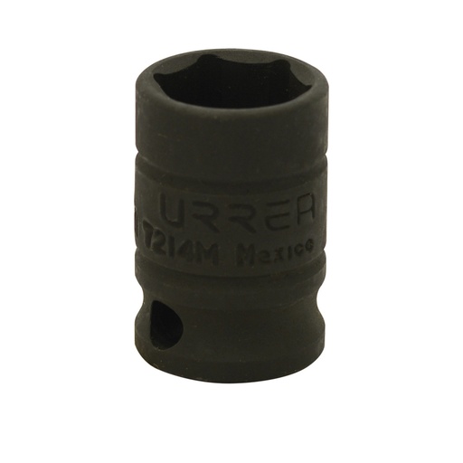[7214M] Dado de impacto cuadro de 3/8", 6 puntas, métrico, 14 mm Urrea