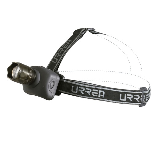 [LCU100] Linterna de LED para cabeza a baterías 3 pilas "AAA" de 100 lm Urrea