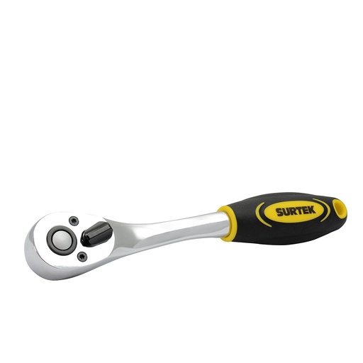 [F5149X] Matraca reversible con mango bimaterial, quick release, para dado cuadro de 3/8" Surtek