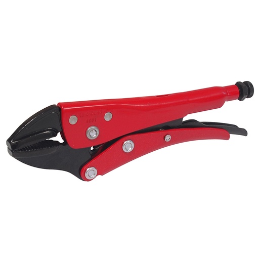 [4071] Pinza de presión de 7-31/64" quijada recta Urrea