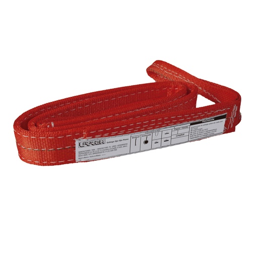 [EP228] Eslinga de poliéster plana tipo ojo-ojo reforzada 2" x 8 m, 2 capas Urrea