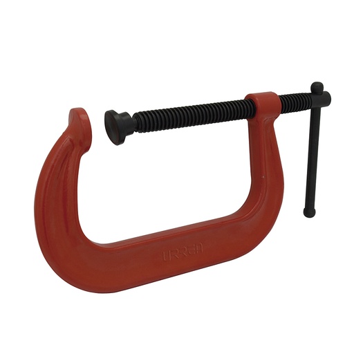 [403] Prensa tipo "C" de 3" forjada, garganta profunda Urrea