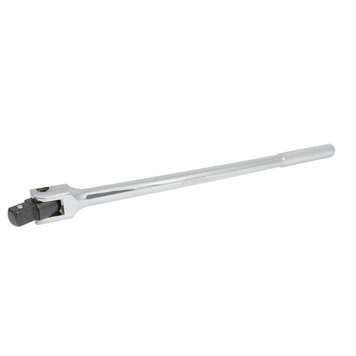 [F5968] Mango articulado cromado para dado cuadro de 3/4", 20" Surtek
