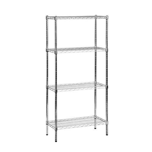 [E4818] Anaquel de alambre 48" x 18" 4 niveles Urrea