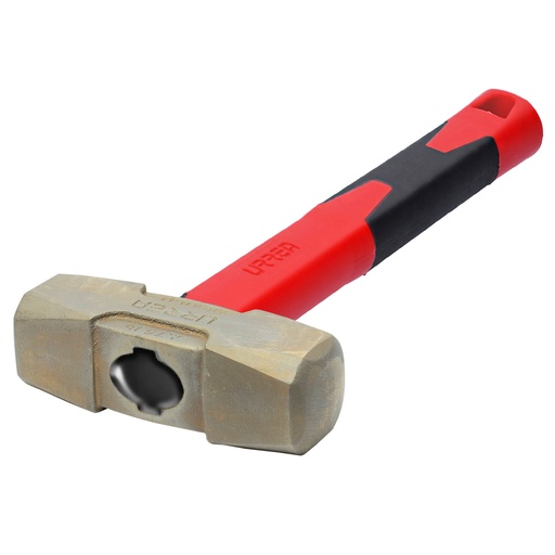 [UH68FG] Marro de bronce-aluminio antichispa de 4lb con mango corto de fibra de vidrio 14" Urrea