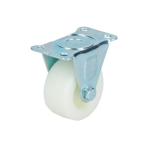 [RN5F] Rodaja de polipropileno blanca fija 2" Surtek