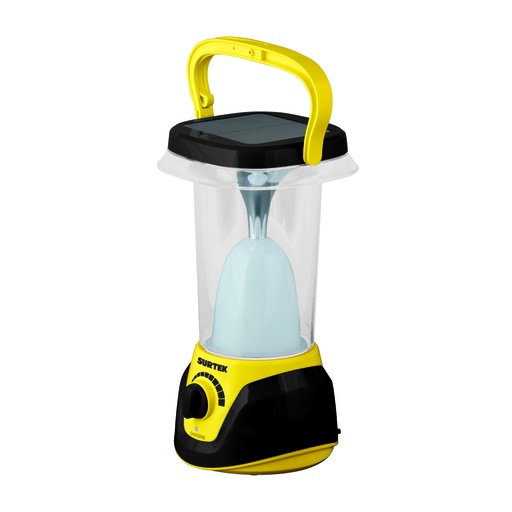 [LICA02] Linterna de LED para campamento recargable/solar de 400 lm Surtek
