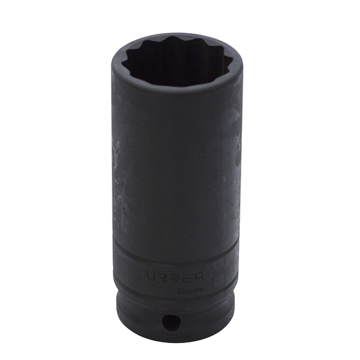 [7338] Dado de impacto largo cuadro de 1/2", 12 puntas, en pulgadas, 1-3/16" Urrea
