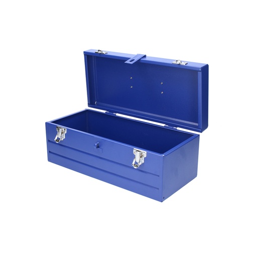 [TBF12] Caja portaherramientas metálica color azul sin charola 17" x 6" x 6" Foy