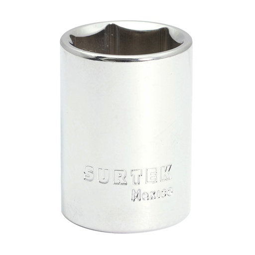 [F5834H] Dado en pulgadas cuadro de 1/2", 6 puntas, 1-1/16" Surtek