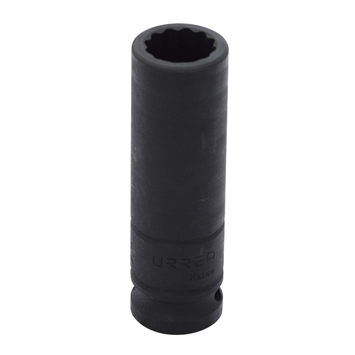 [7324] Dado de impacto largo cuadro de 1/2", 12 puntas, en pulgadas, 3/4" Urrea