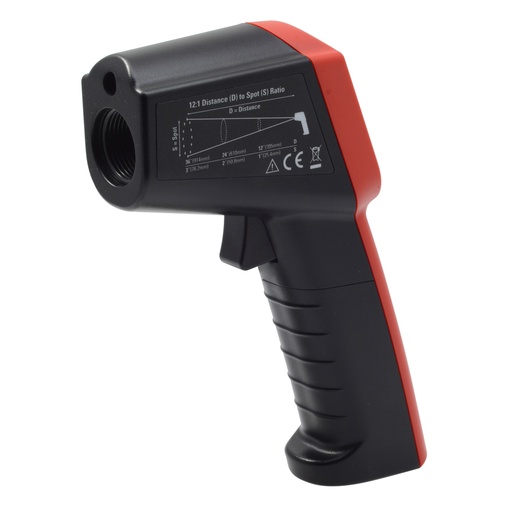 [UD70] Termómetro infrarrojo con pantalla LCD -60°C a 550°C Urrea