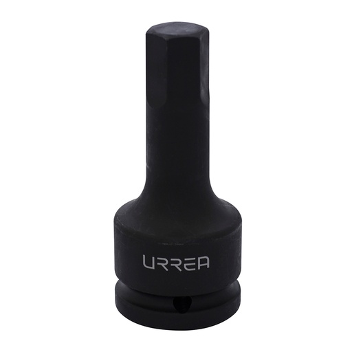 [7590-1/2] Dado de impacto con punta hexagonal cuadro de 3/4", en pulgadas, 1/2" Urrea