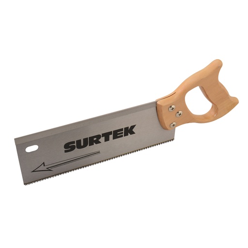 [120228] Serrucho con mango de madera de costilla de 14" Surtek