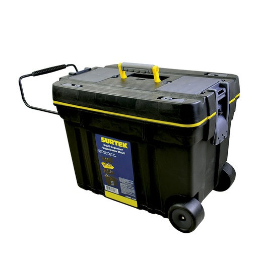 [125103] Organizador plástico móvil 14" x 24" 2 secciones Surtek