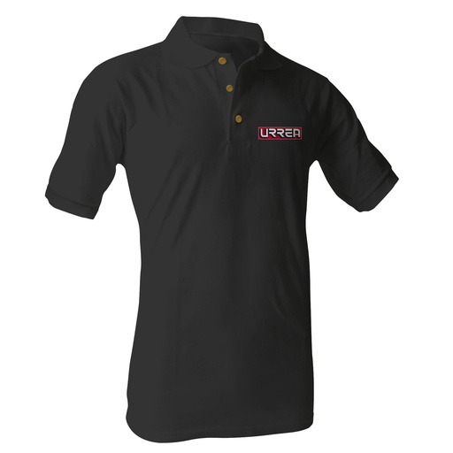 [URRPONL] Playera tipo polo para caballero color negro talla L Urrea