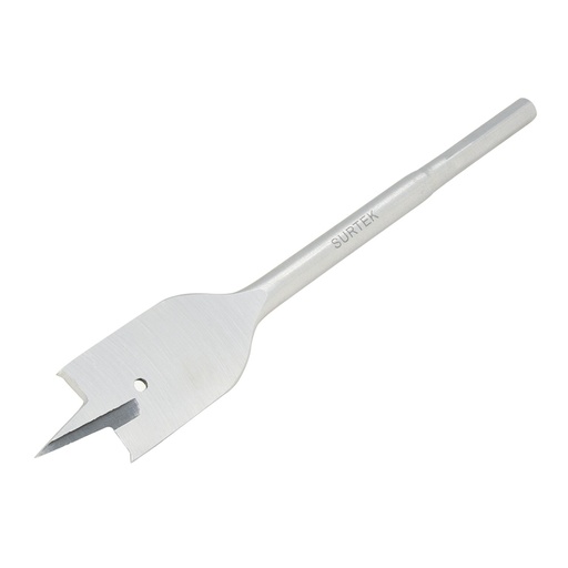 [BP1/2] Broca para madera de acero al carbono tipo manita 1/2" zanco de 1/4" Surtek
