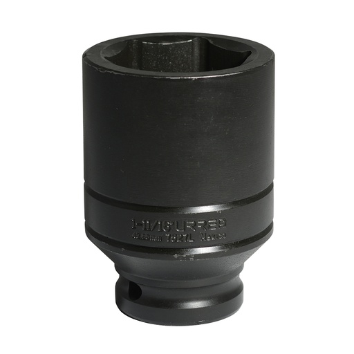 [7527L] Dado de impacto largo cuadro de 3/4", 6 puntas, en pulgadas, 1-11/16" Urrea