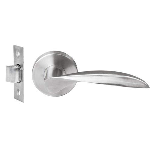 [CPF3-10S-US32D] Manija tubular Messina función de paso, acero inoxidable, en caja Proforza