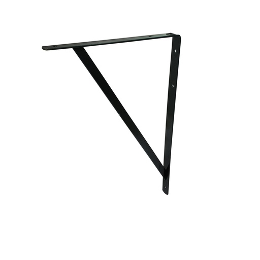 [137825] Ménsula con soporte color negro 13 x 20" Surtek