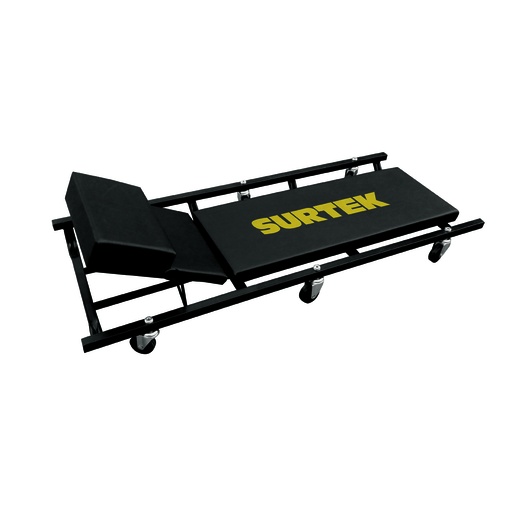 [137068] Cama para mecánico ajustable acolchonada 3 posiciones, 48" Surtek