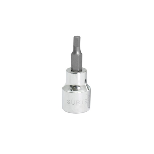 [F51H08] Dado con punta hexagonal cuadro de 3/8", en pulgadas, 1/4 Surtek