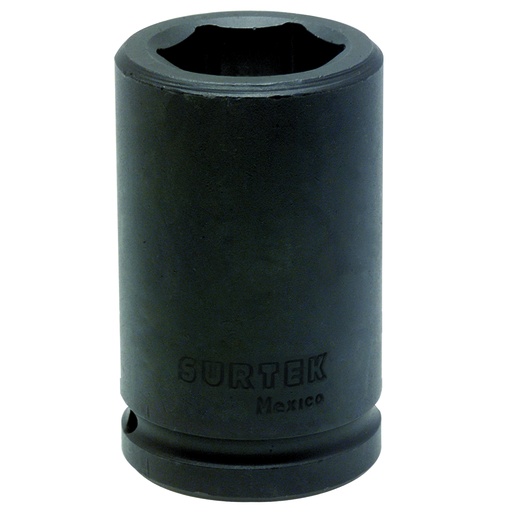 [S7920HL] Dado de impacto largo cuadro de 3/4", 6 puntas, en pulgadas, 1-1/4" Surtek