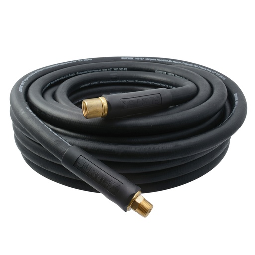 [108156] Manguera de PVC reforzadas para aire de alta presión 1/2" x 10 m Surtek