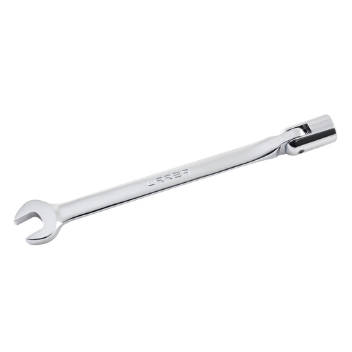 [1270-19M] Llave combinada flexible pulido espejo métrica, 12 puntas, 19 mm Urrea