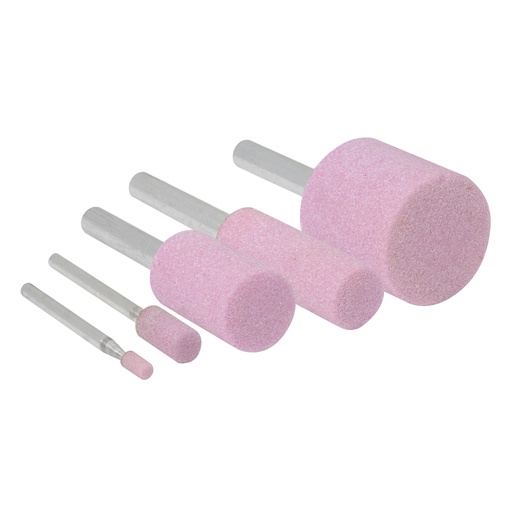 [APM5W] Juego de puntas montadas óxido de aluminio rosas tipo W, 5 piezas Urrea